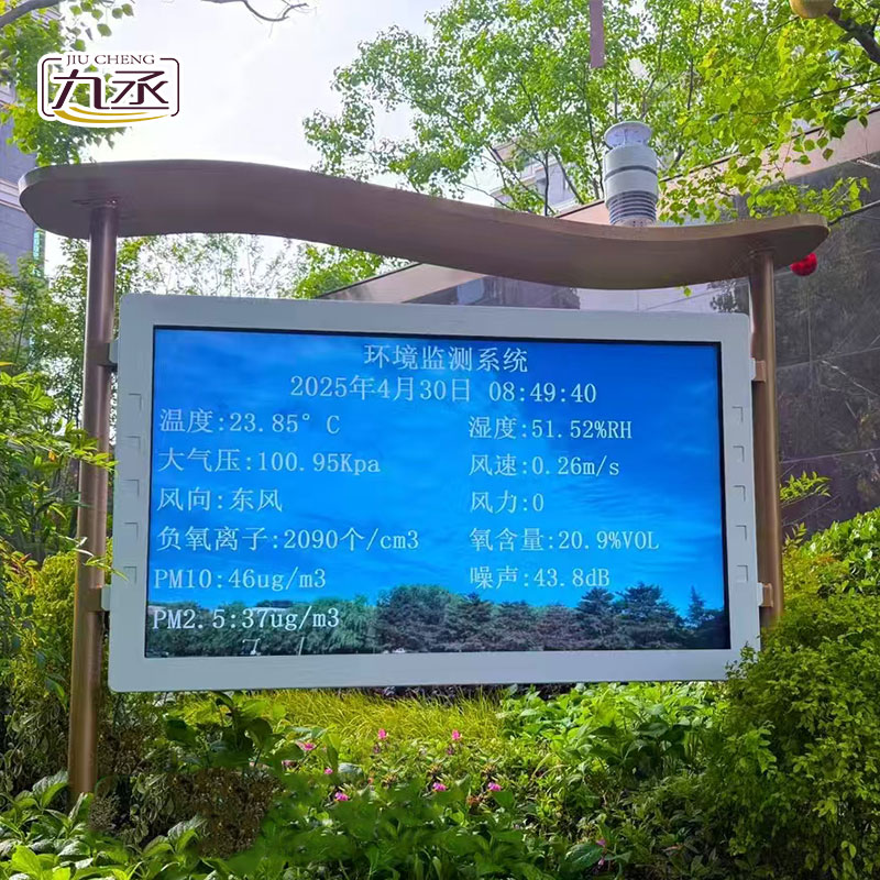 高智能全彩屏負(fù)氧離子監(jiān)測站的使用竟然有這些好處！